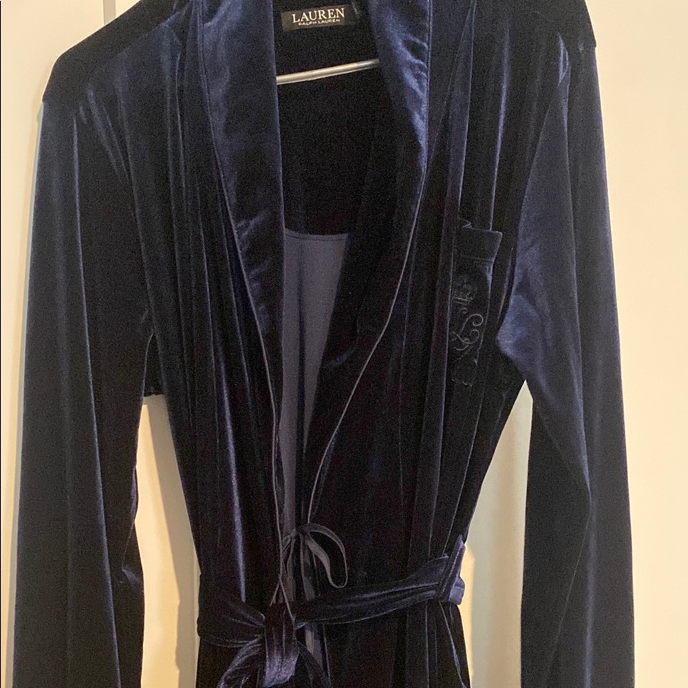 Navy Velvet Women's Jacket